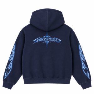 Godspeed Navy Blue Hoodie